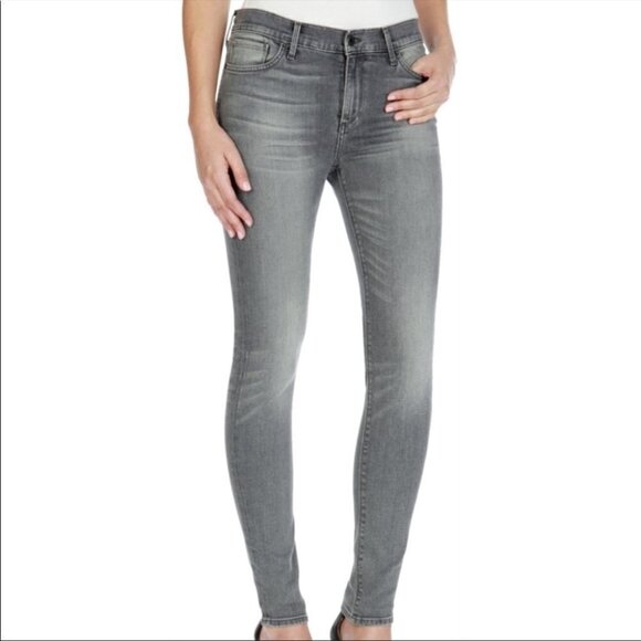 Lucky brand brooke legging candiani denin fabric size 6/28 ankle - Picture 1 of 10